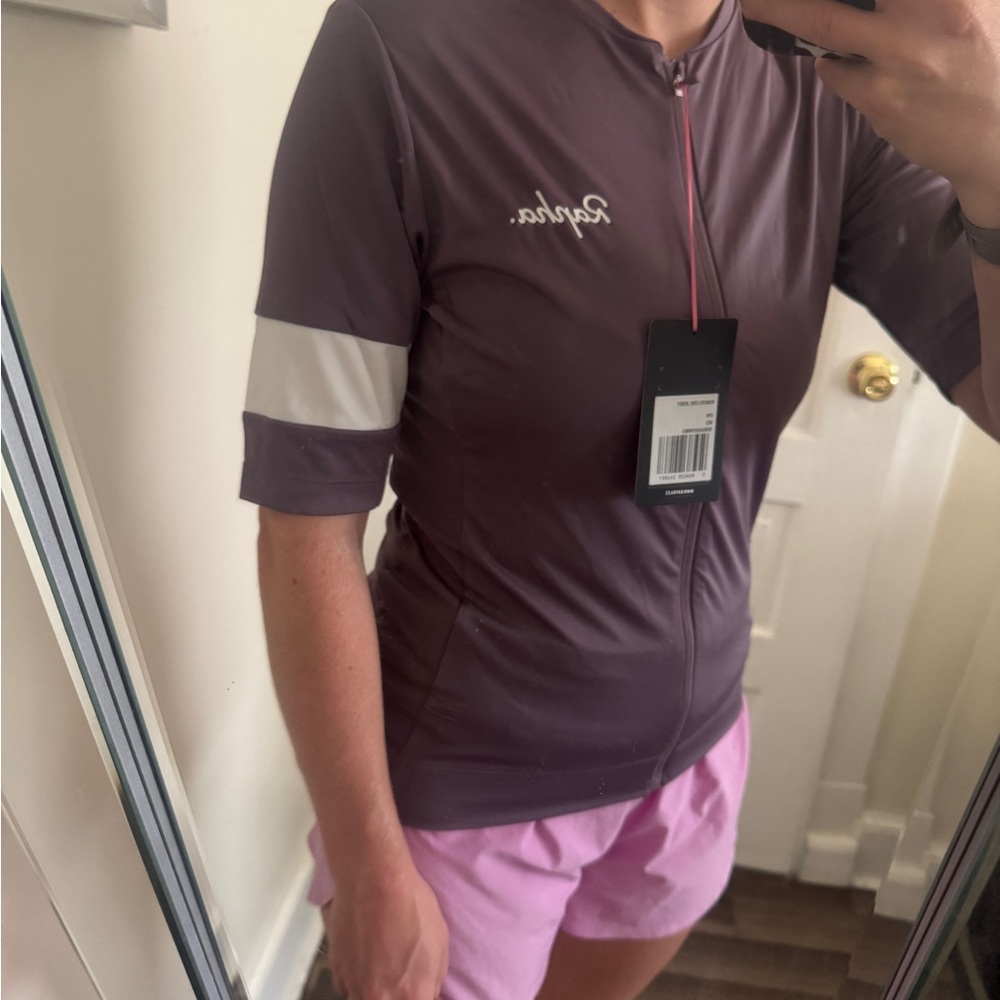 Rapha Women's Jersey - Purple and White